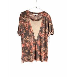 Obsessive love floral tshirt womens larg